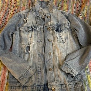 Forever 21 kids Jacket jeans size 11/12